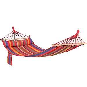 Hammocks in red colourful