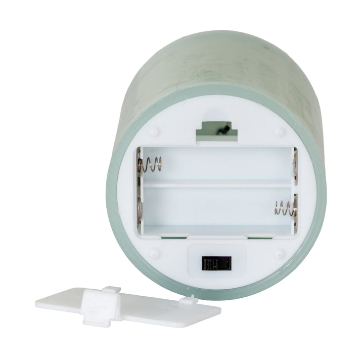 Luxe Melt Effect 6x8 Sage LED Wax Candle