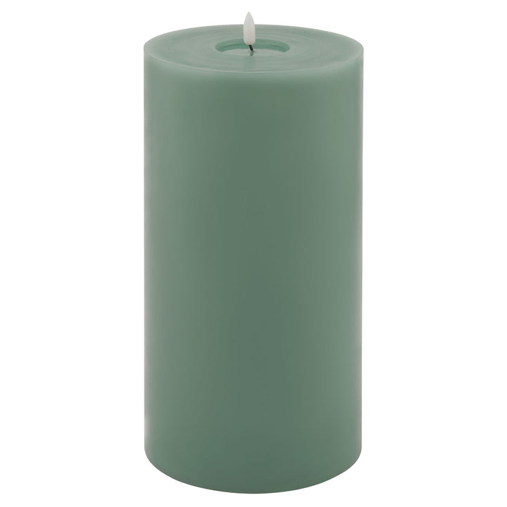 Luxe Melt Effect 6x12 Sage LED Wax Candle