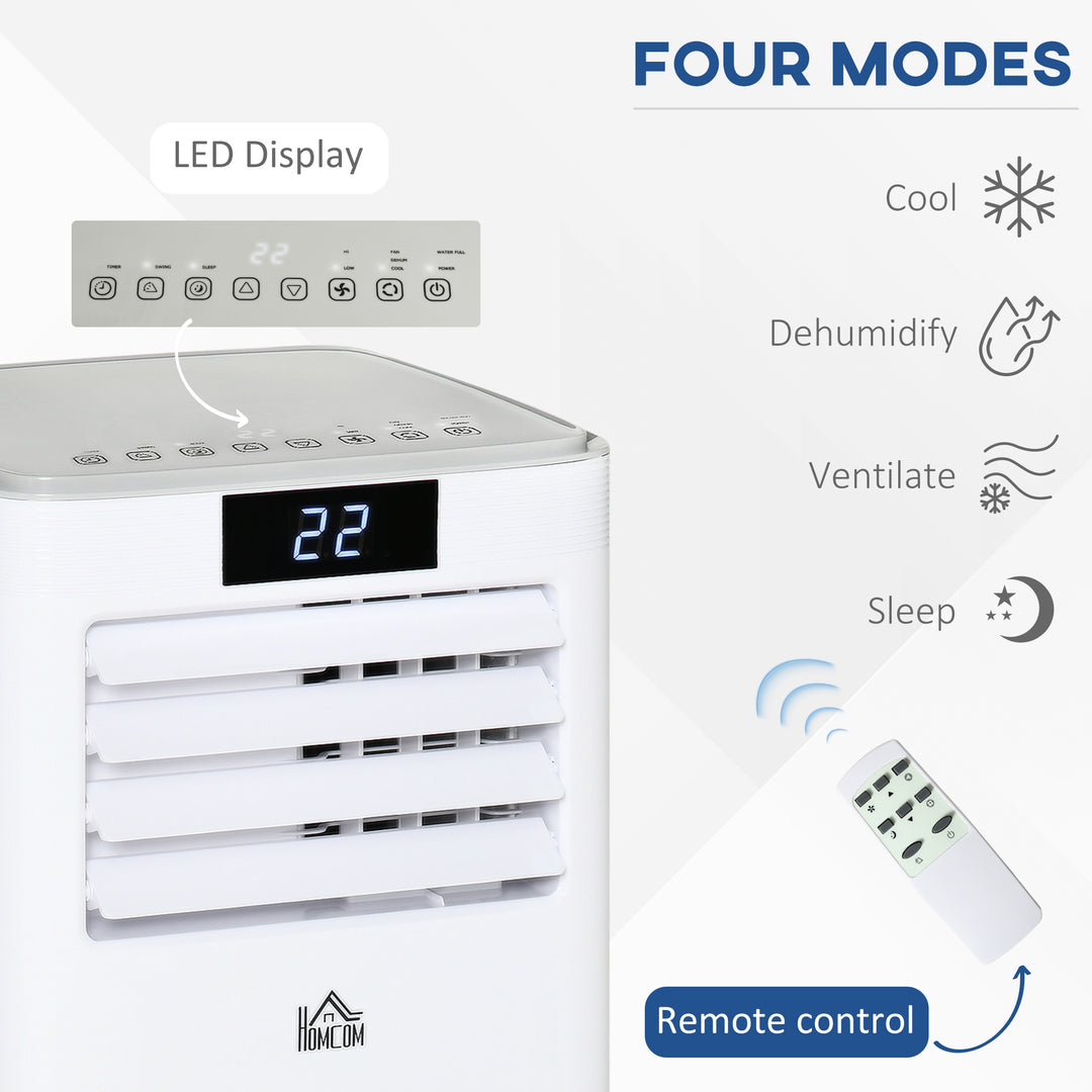 Air Conditioner Portable AC Unit with Remote Controller, White