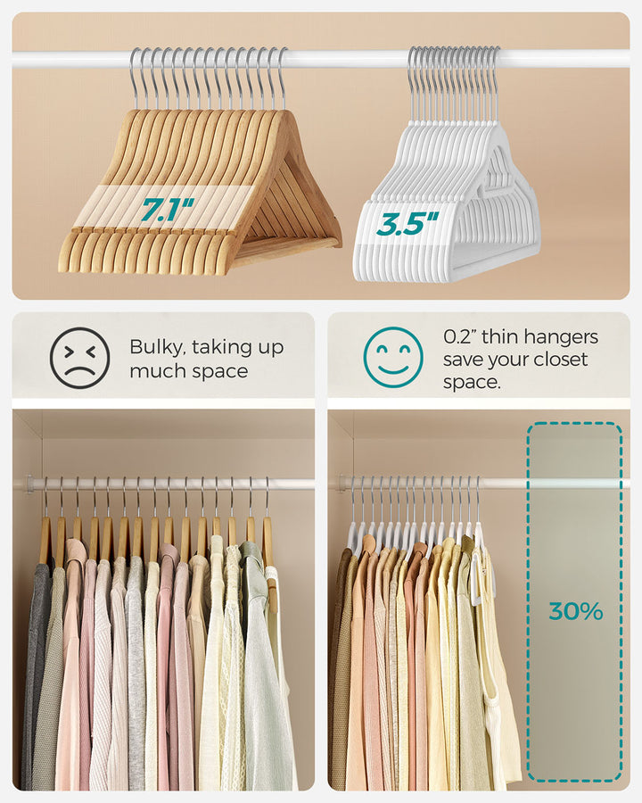 Ultra Thin Velvet Hangers