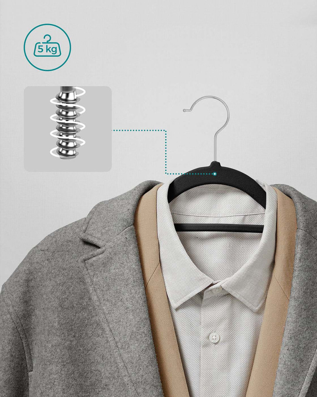 Non-Slip Velvet Hangers