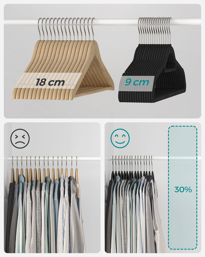 Non-Slip Velvet Hangers