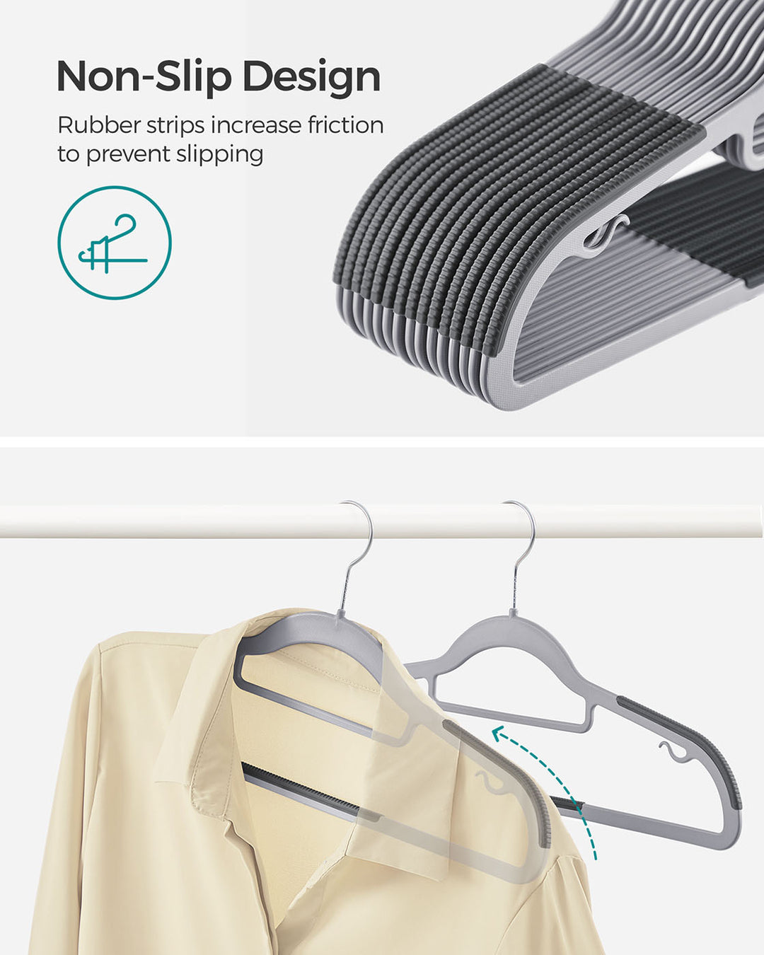 Heavy Duty Plastic Hangers