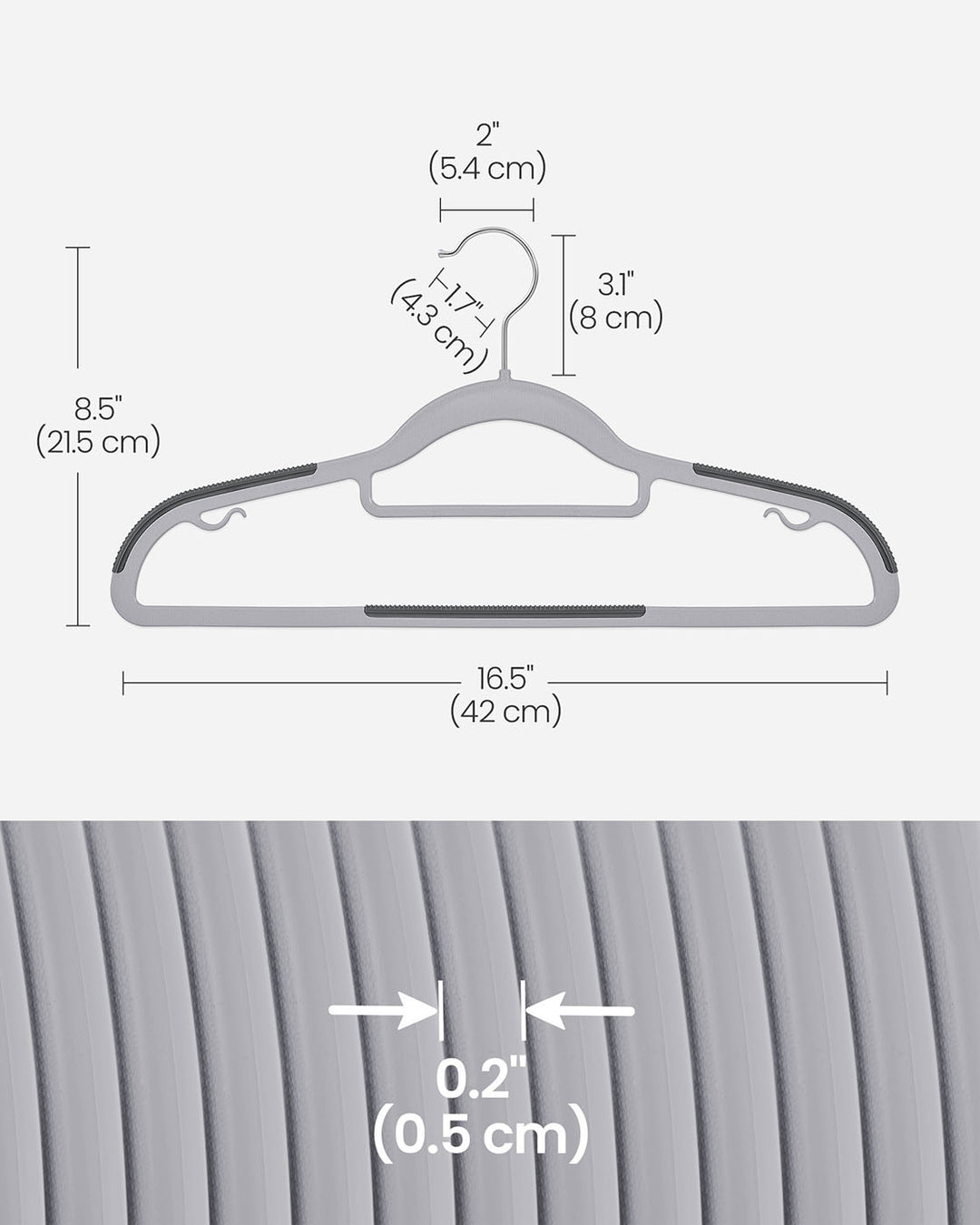 Heavy Duty Plastic Hangers