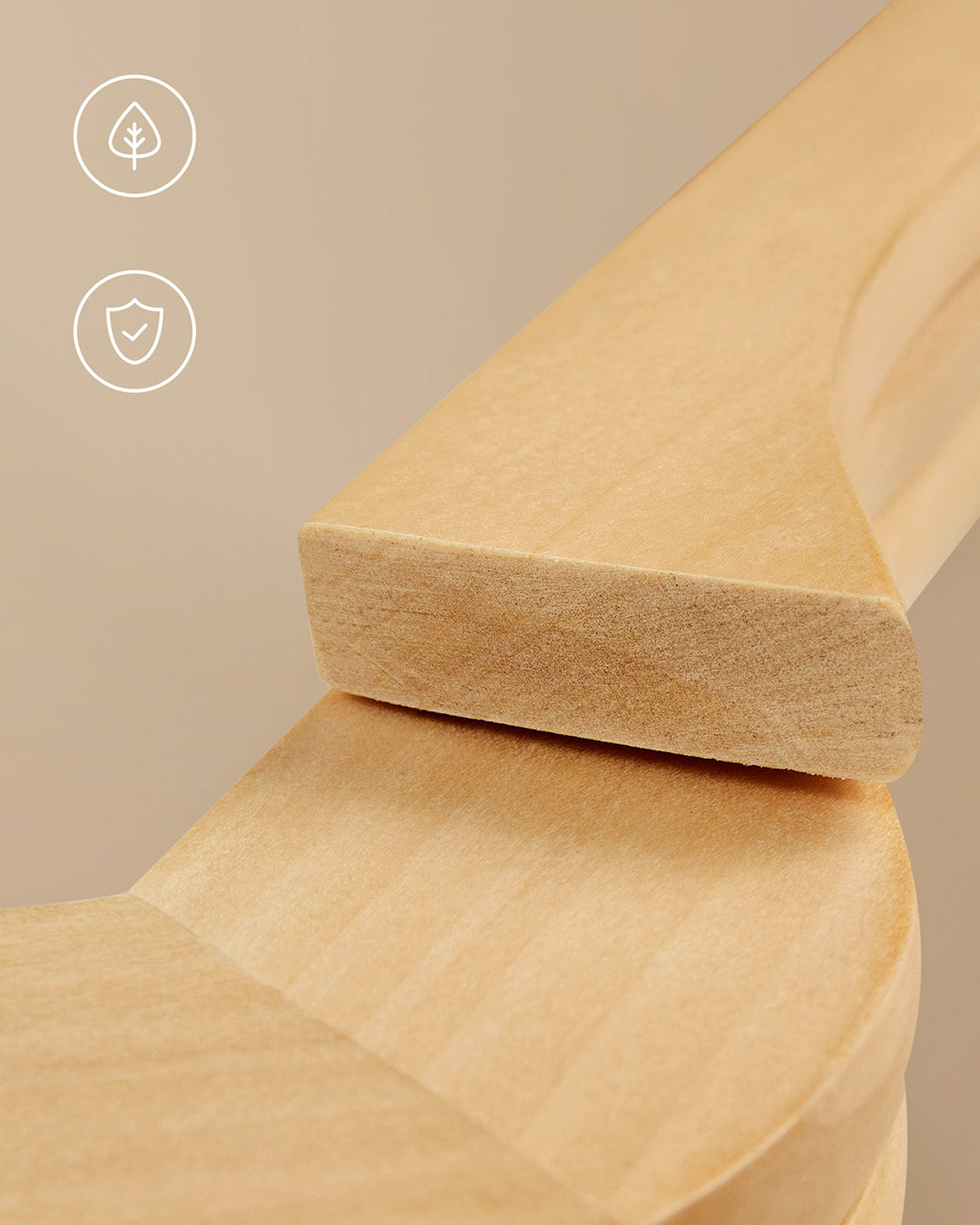 20 Pieces Wooden Hangers