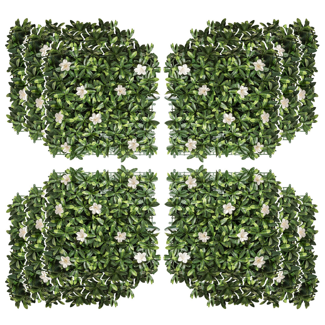 Artificial Boxwood Wall Panels with Privacy Fence Screen