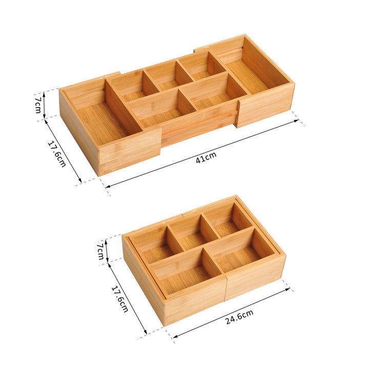 Extendable Drawer Organiser Drawer Inserts Storage Holder
