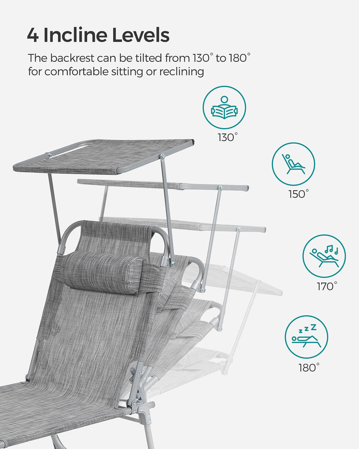 Lightweight Sun lounger