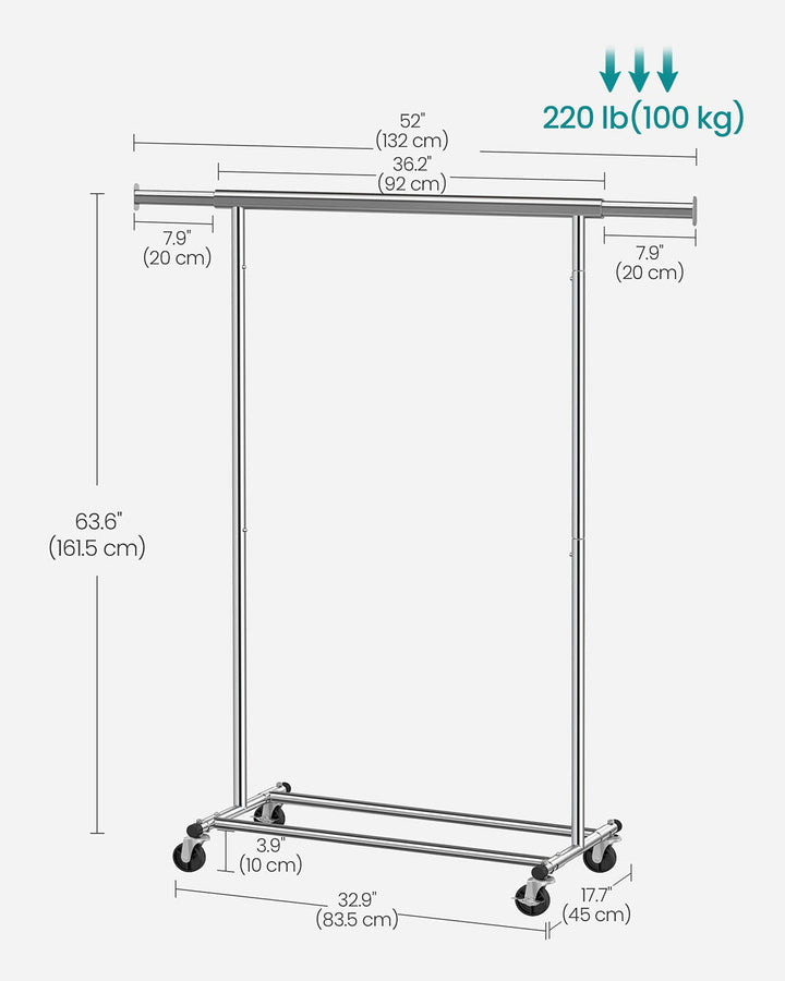 Heavy Duty Clothes Rack