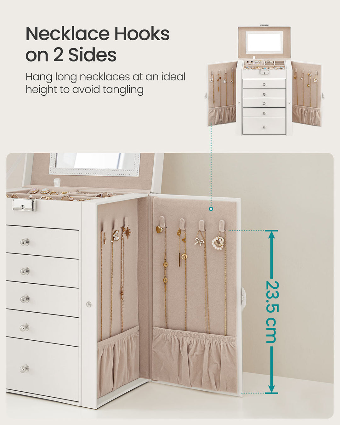 6-Tier Jewellery Case