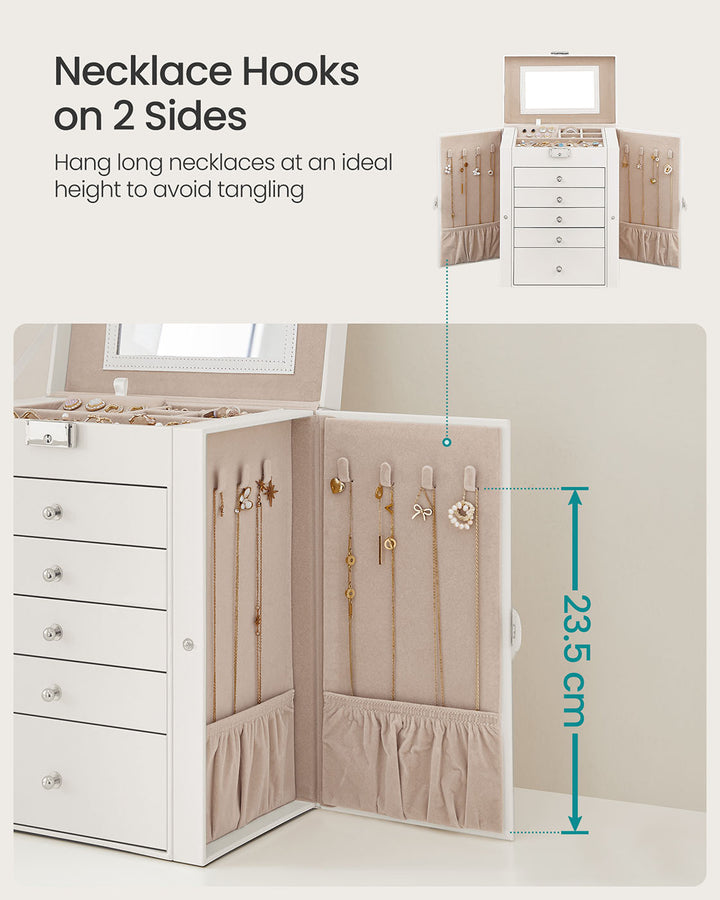 6-Tier Jewellery Case