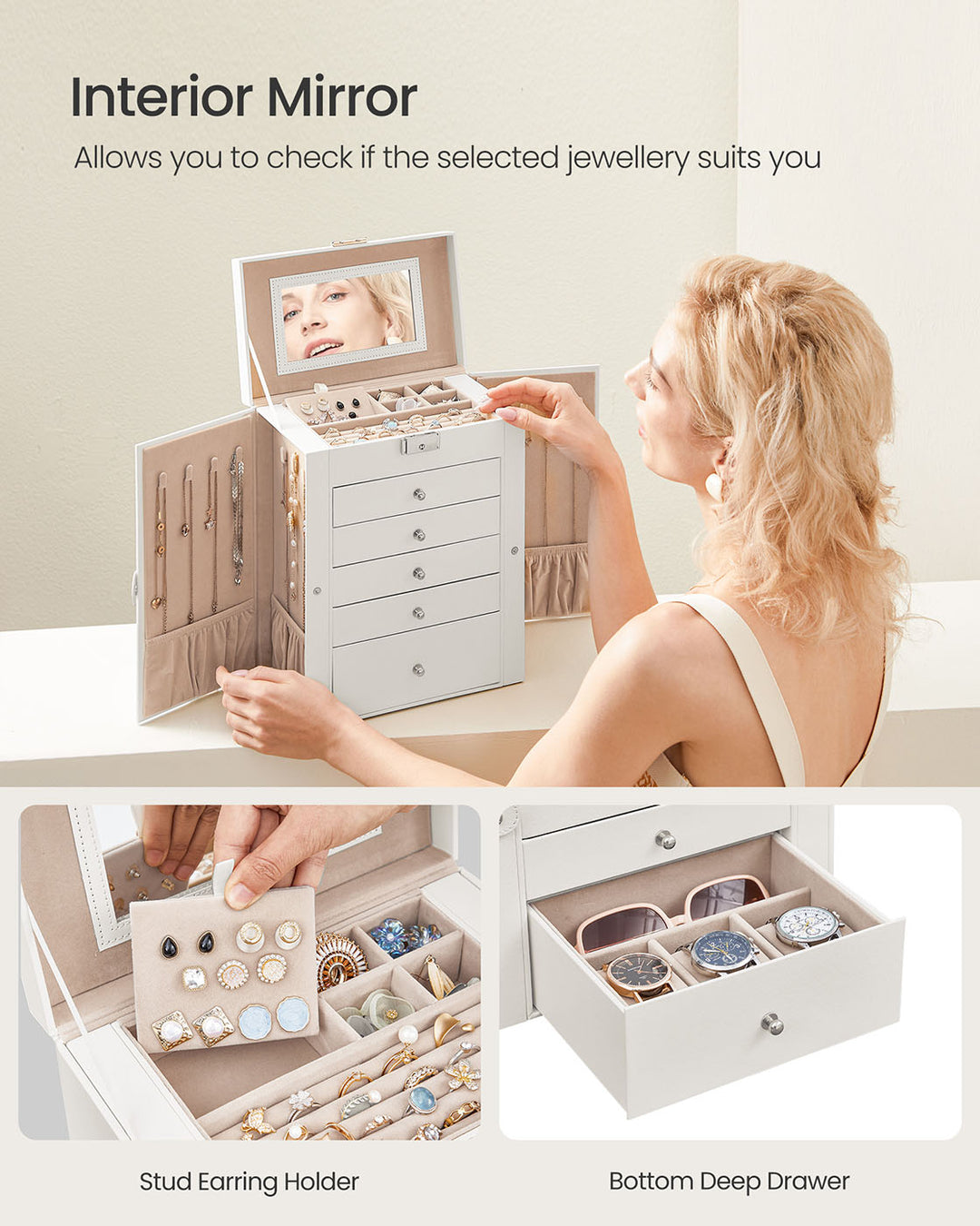 6-Tier Jewellery Case