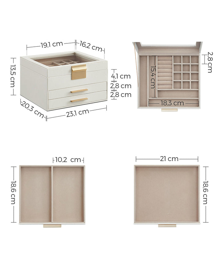 3-Layer Jewellery Box