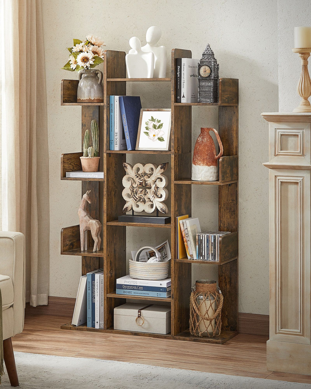 13 Storage Shelves Bookshelf