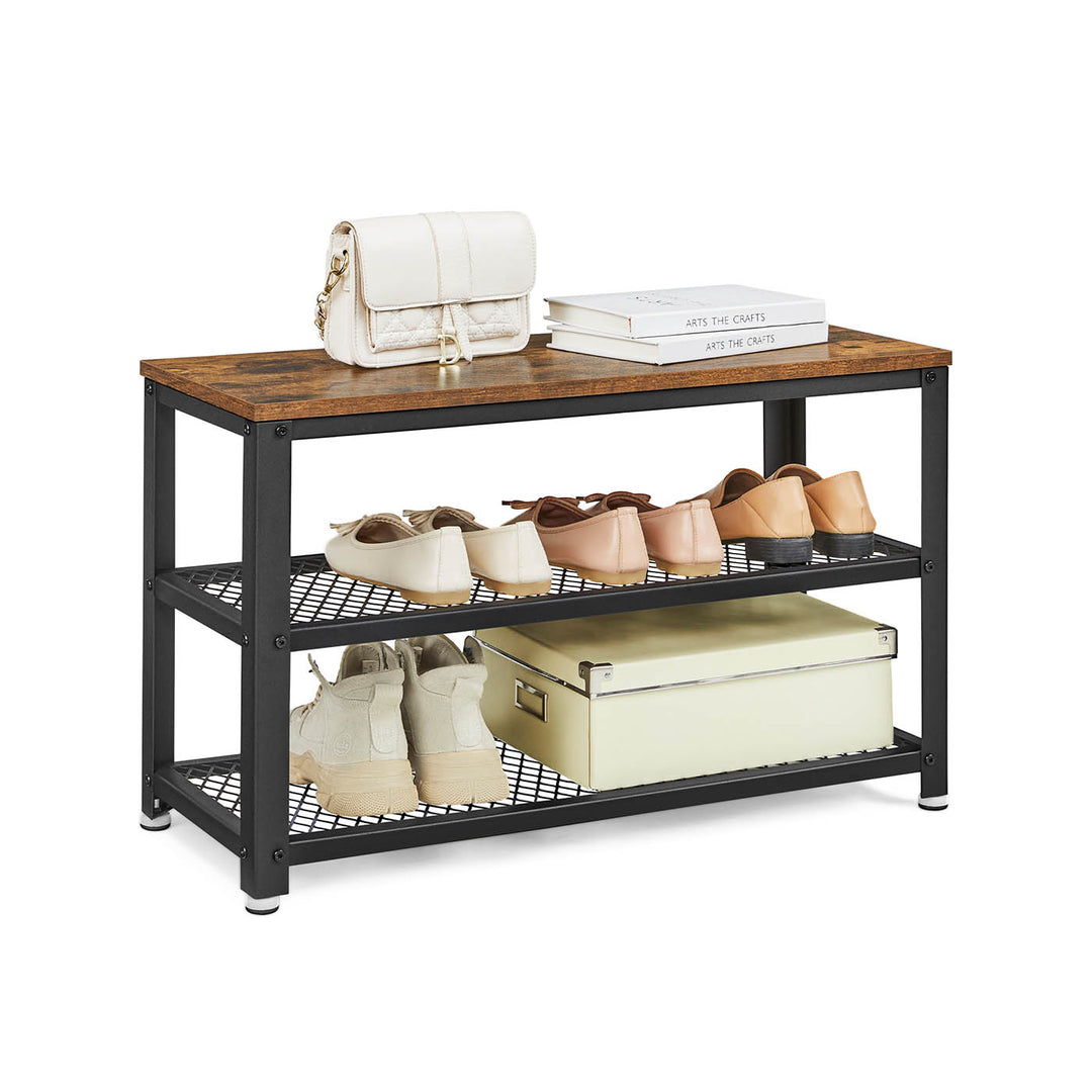 Industrial Storage Shoe Bench