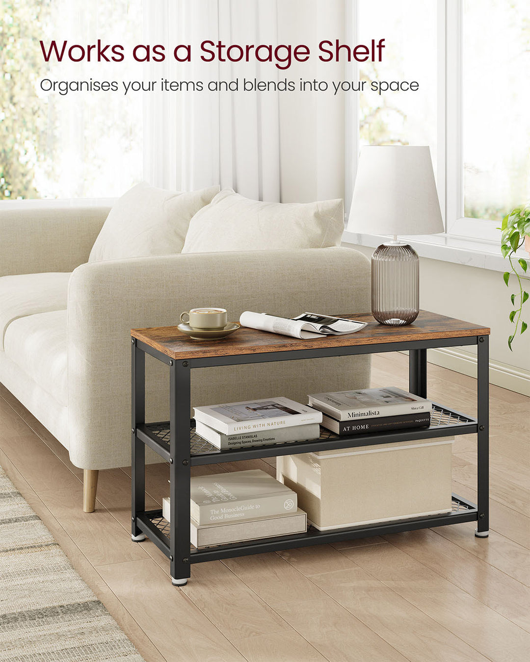 Industrial Storage Shoe Bench