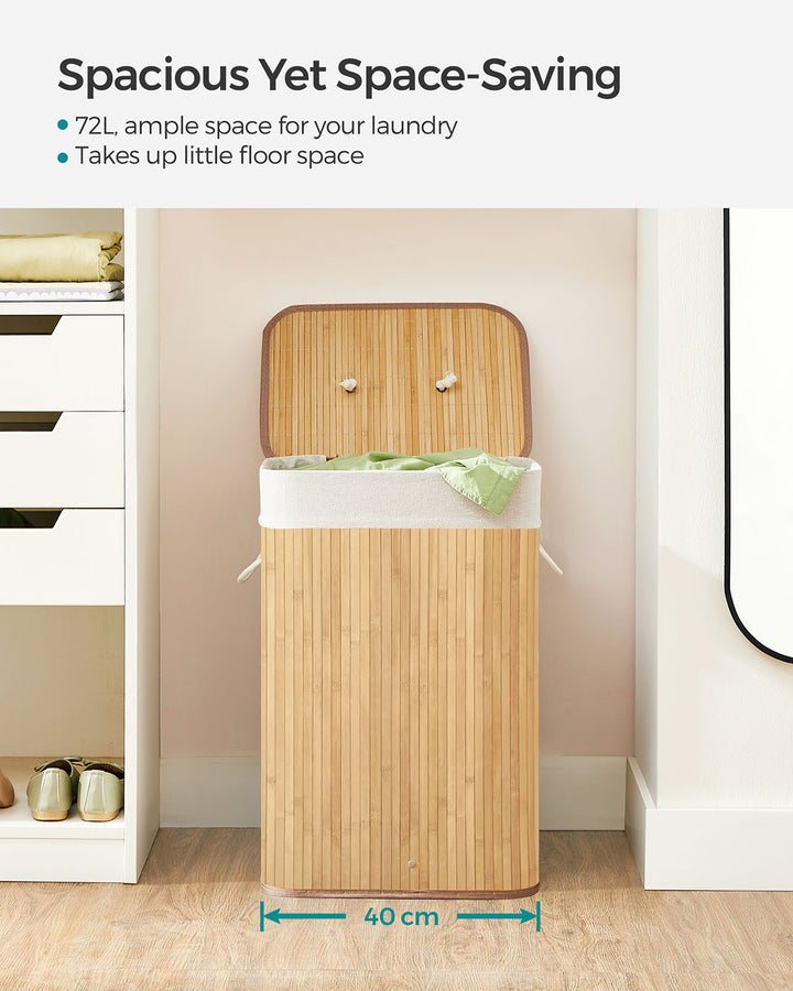 Bamboo Laundry Hamper