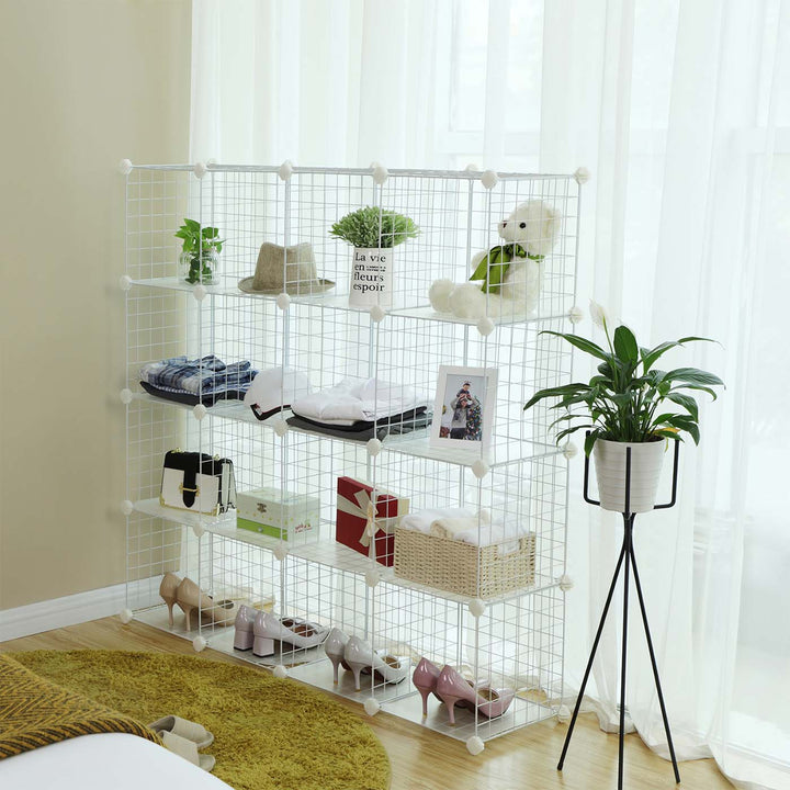16 Mesh Cubes Organiser