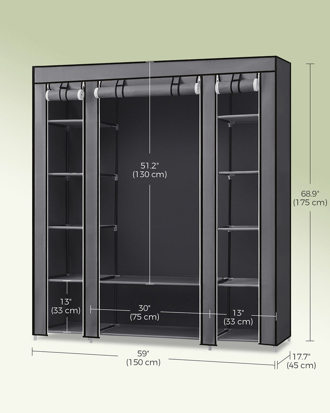 Canvas Effect Wardrobe