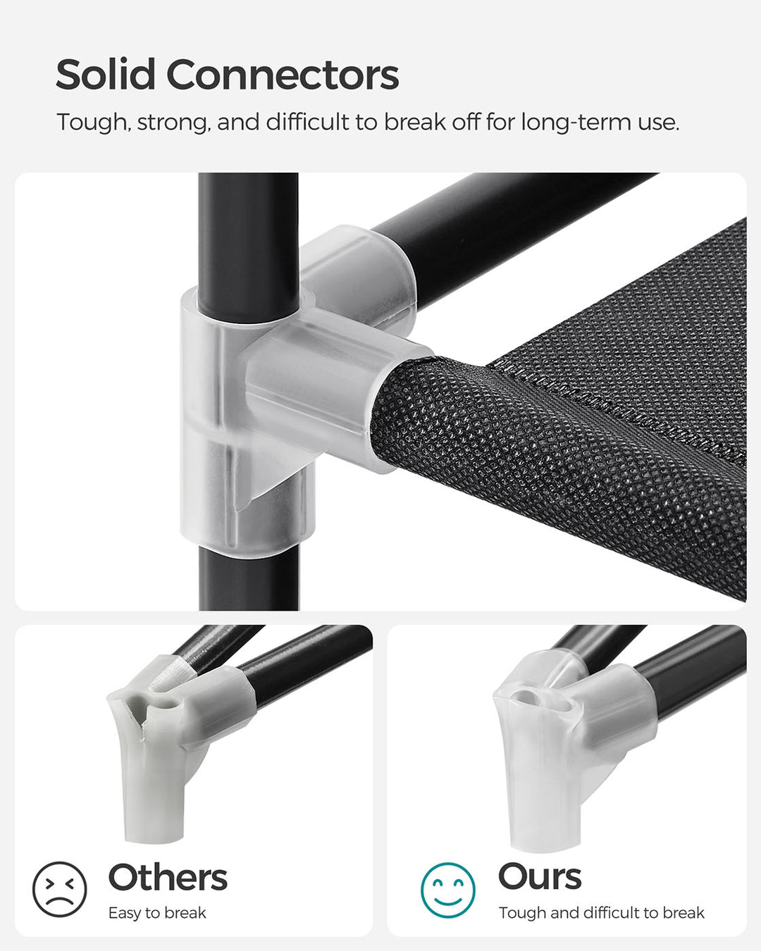 12 Shelves Canvas Wardrobe