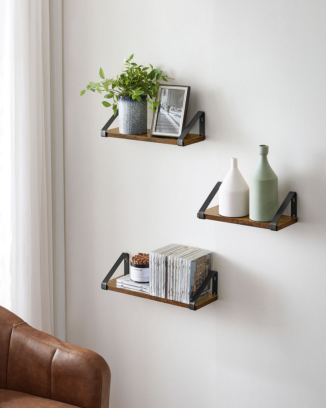 Floating Display Shelf Set