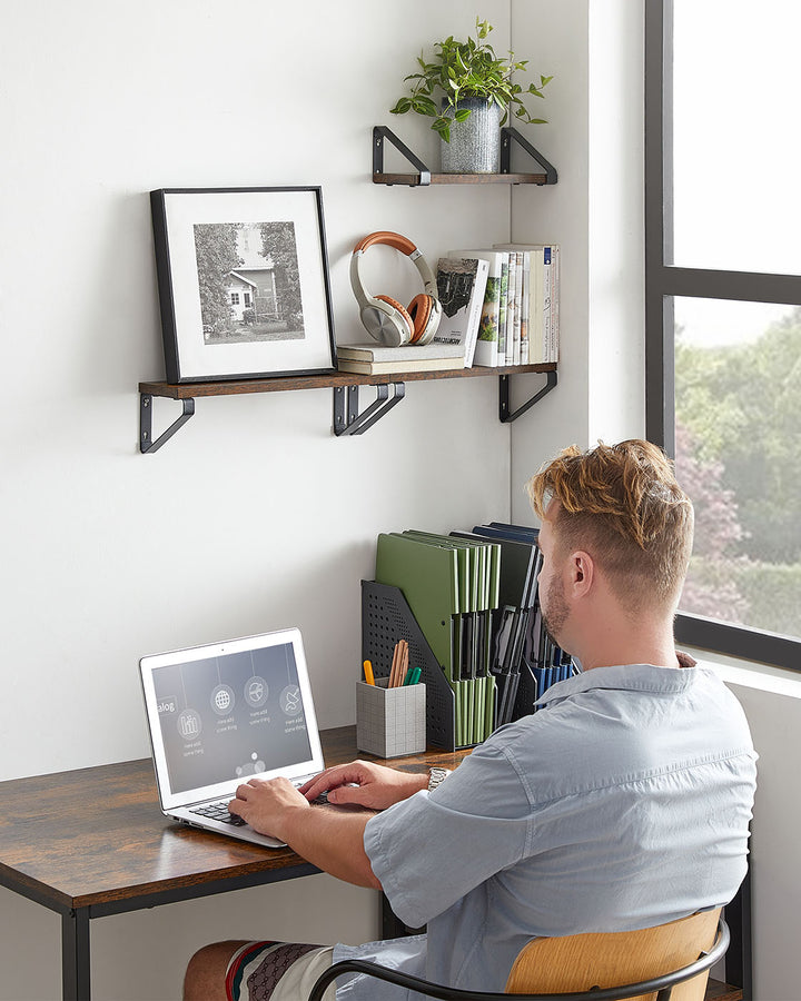 Floating Display Shelf Set