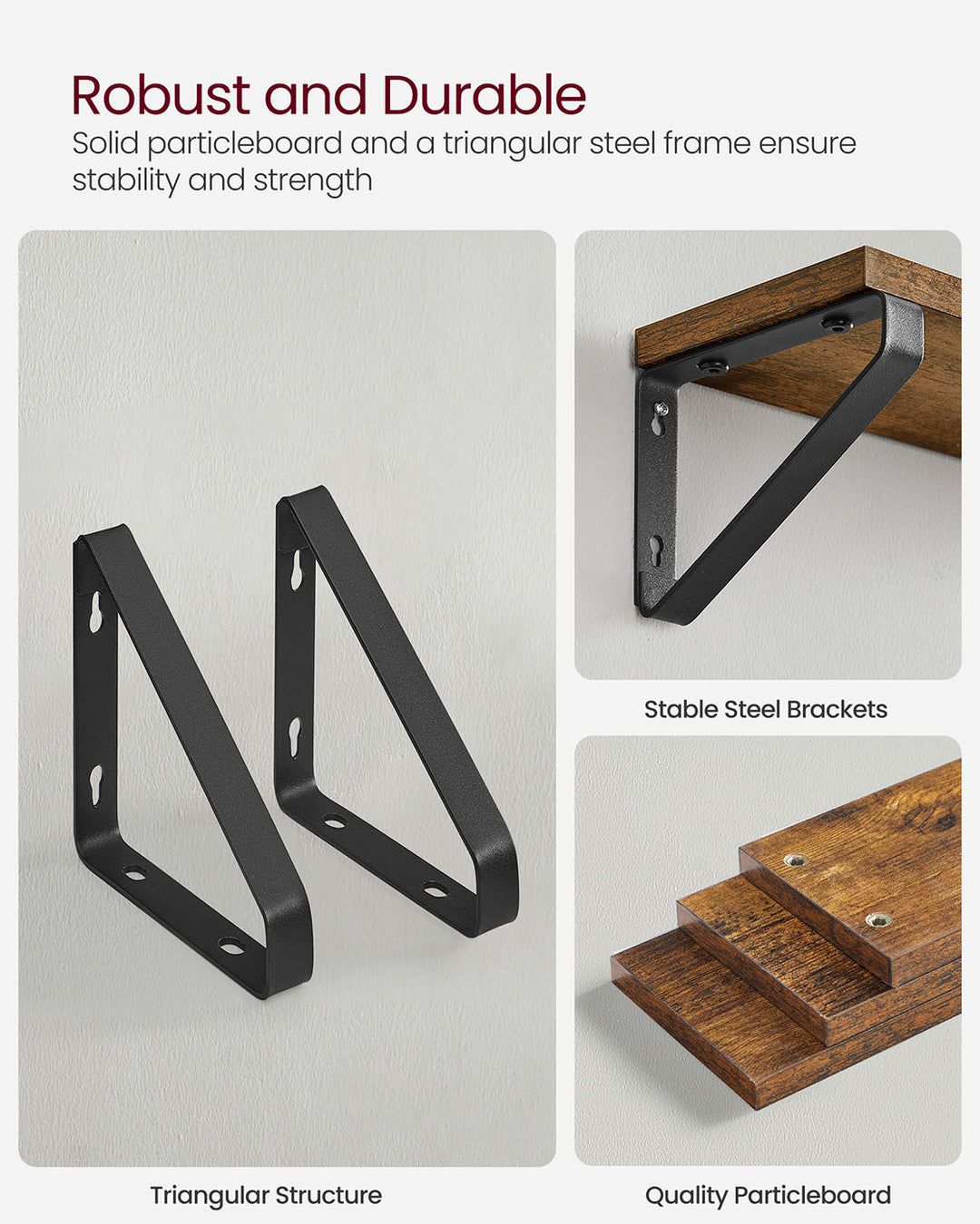 Floating Display Shelf Set