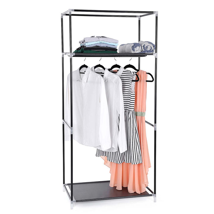 Canvas Hanging Rail Wardrobe