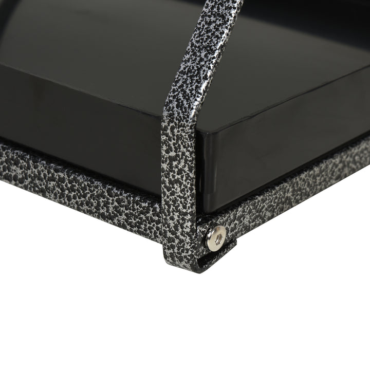 Portable Bird PlayStand Training Playground with Wood Perch Ladder Feeding Cups for Macaw Parrot Conure