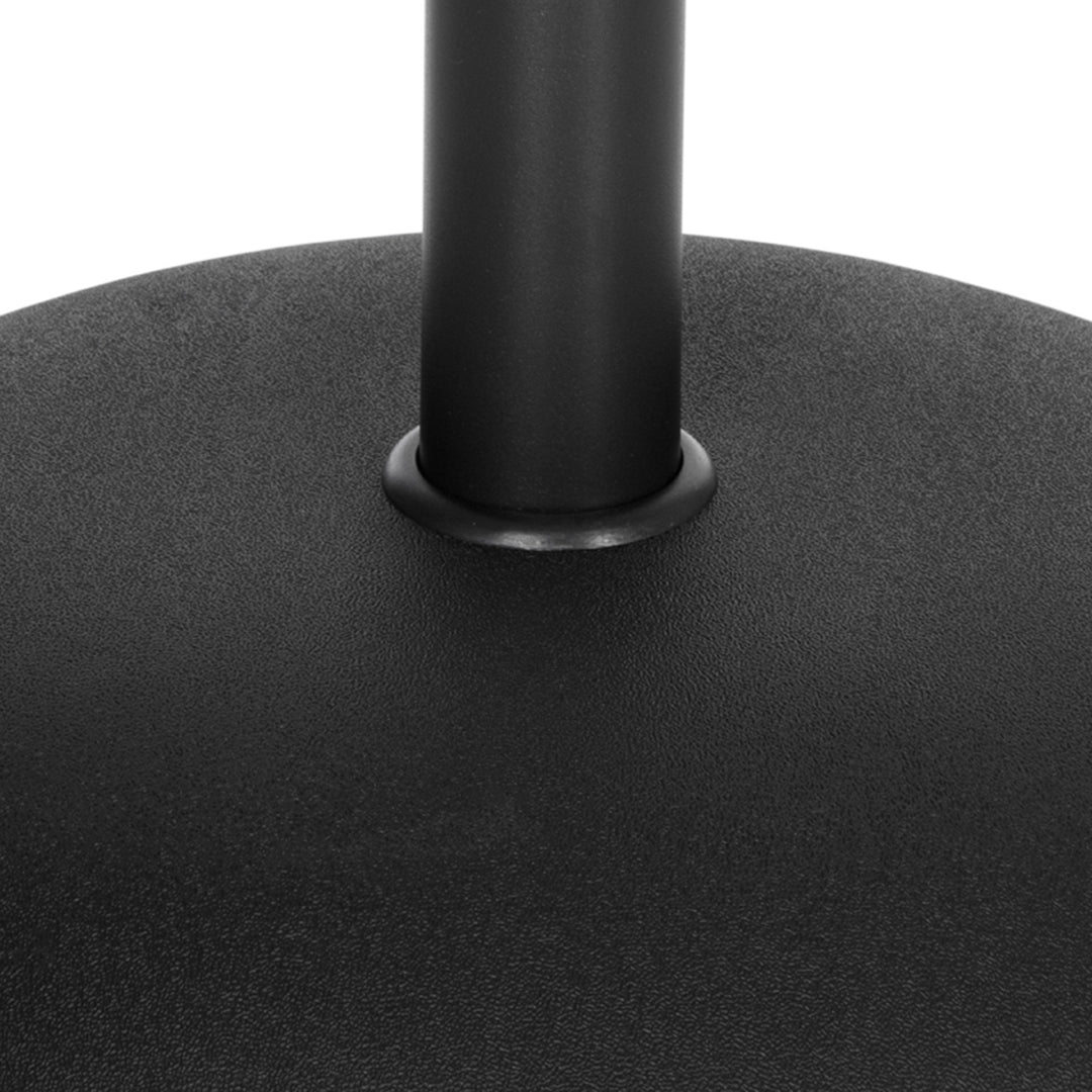 20kg Parasol Base Heavy Duty Cement Umbrella Base Round-Grey/Black