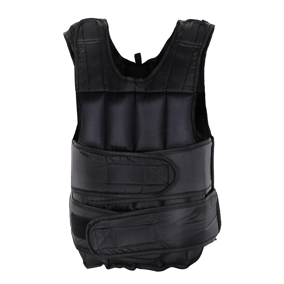 Adjustable Metal Sand Weight Vest Black