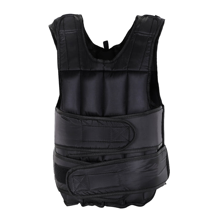 Adjustable Metal Sand Weight Vest Black