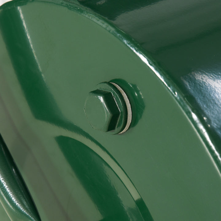 40L Lawn Roller Drum Scraper Bar Collapsible - Green