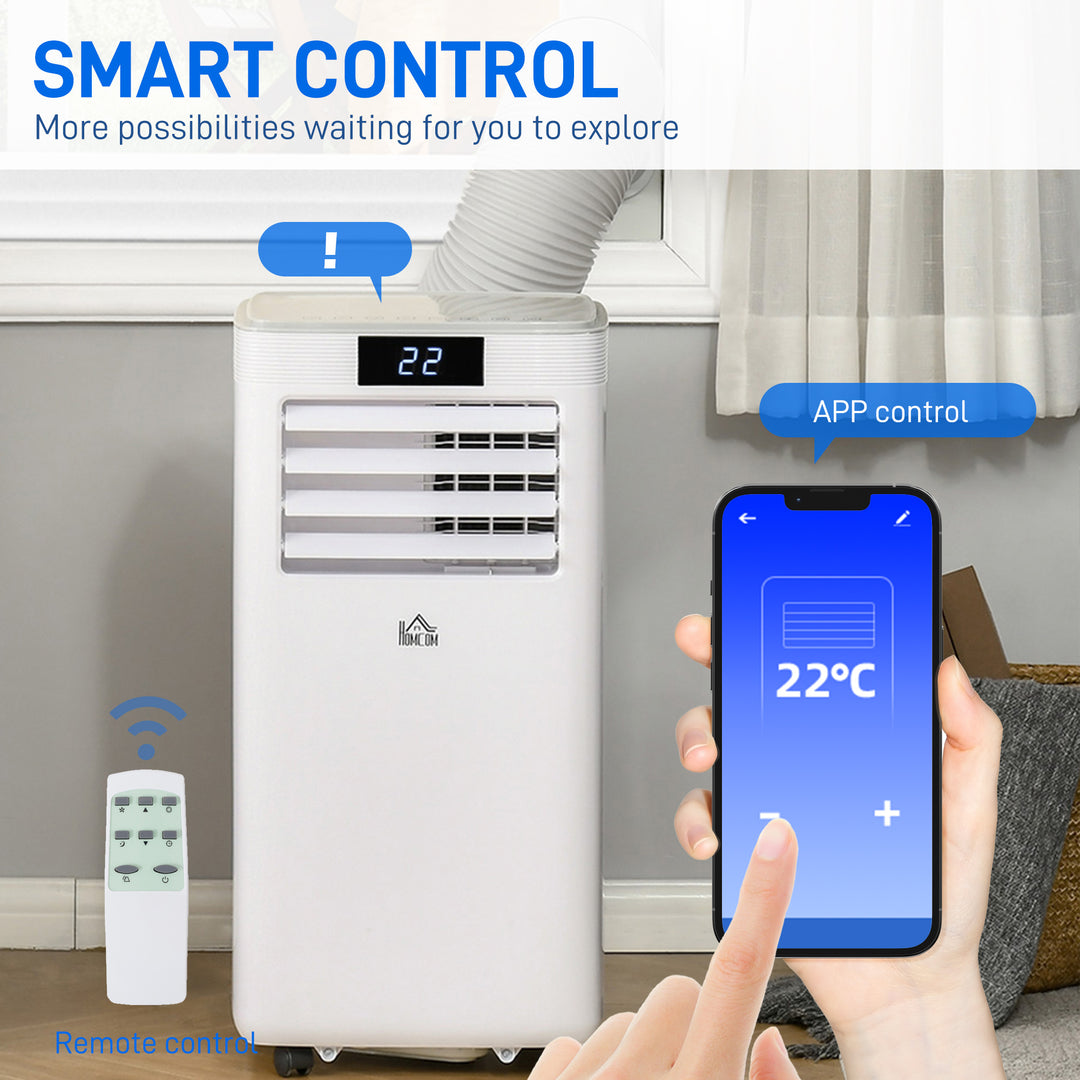 Air Conditioner Portable AC Unit with Remote Controller, White