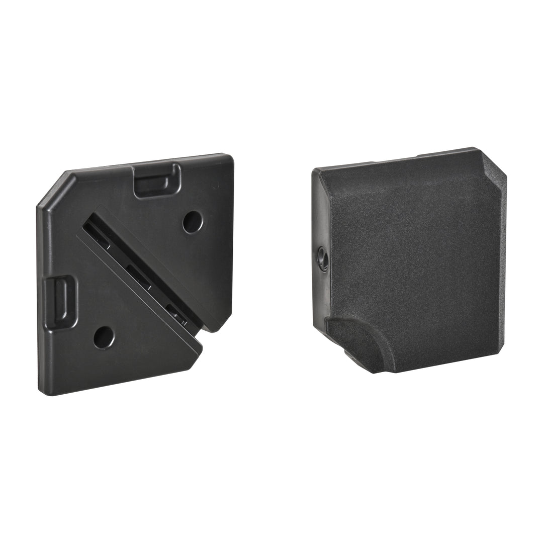 HD Polyethylene Sand or Water Fillable Parasol Base Black