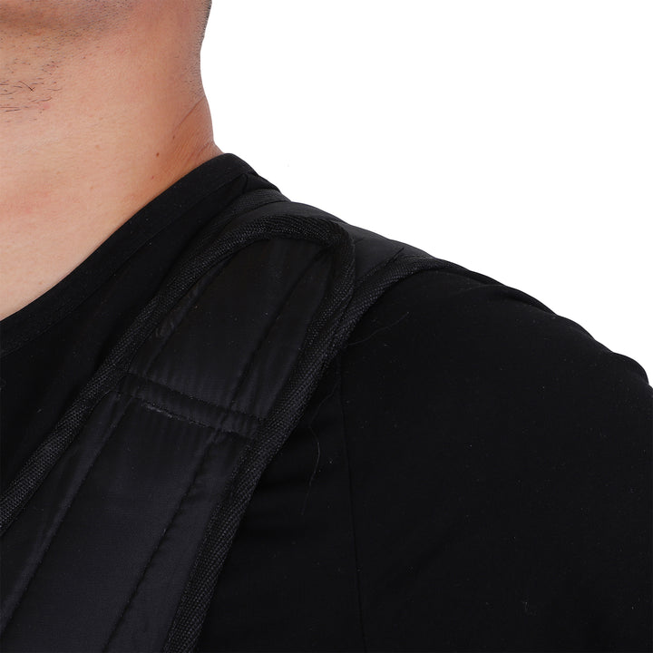 Adjustable Metal Sand Weight Vest Black
