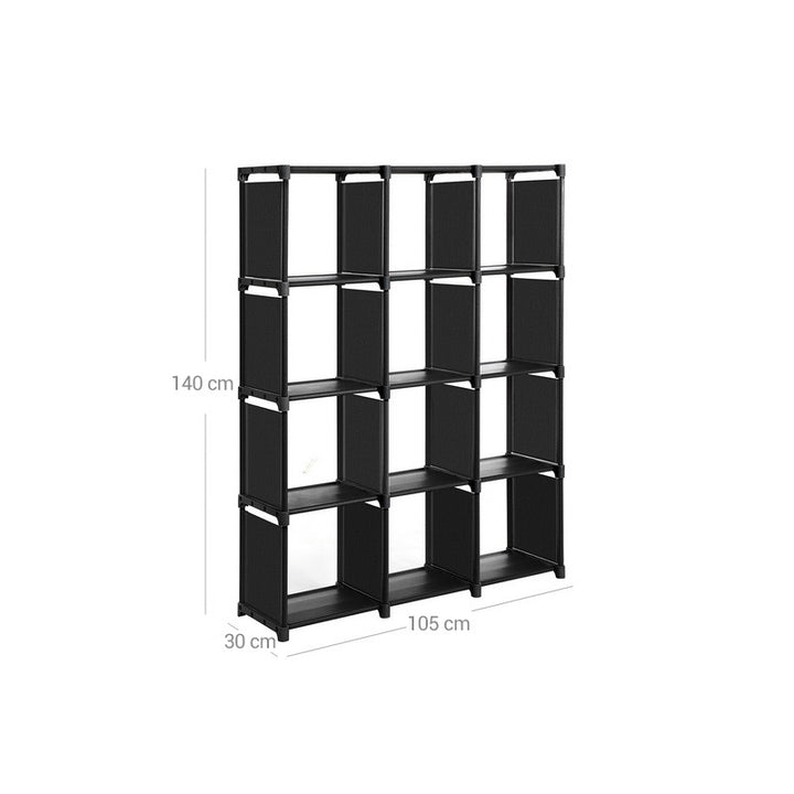 12 Cubes Open Organizer