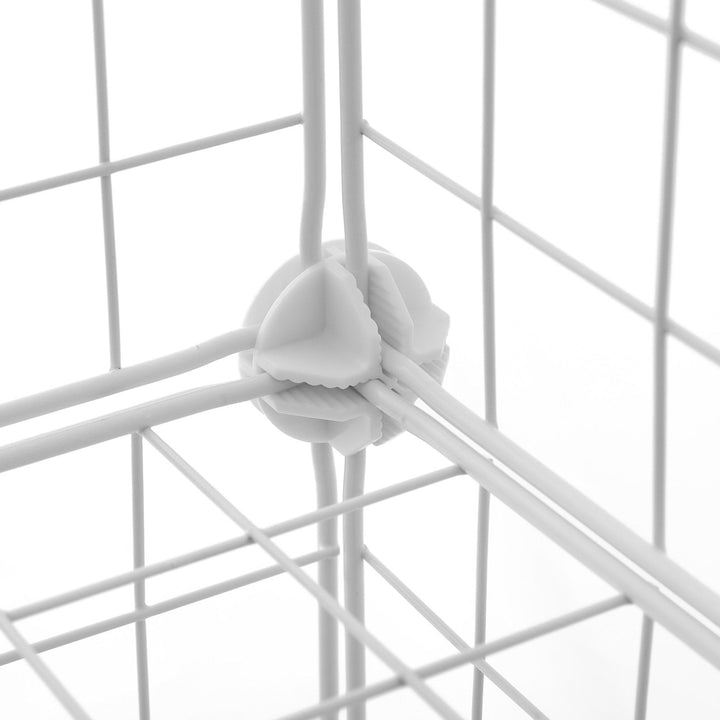 12 Cube Organiser Storage Rack- Black