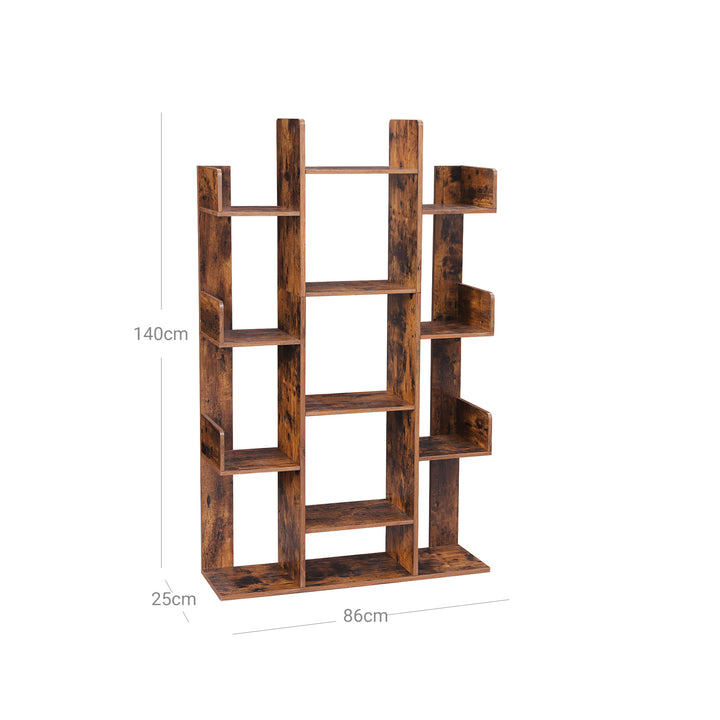 13 Storage Shelves Bookshelf