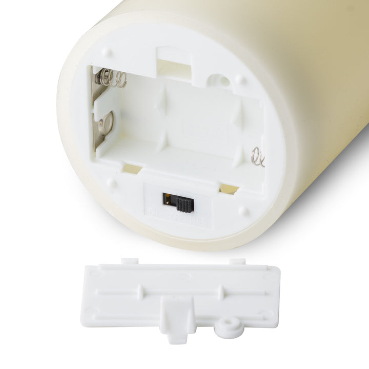 Natural Glow 3 x 4 LED Ivory Candle