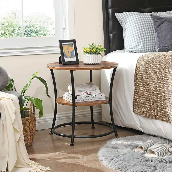 2 Shelves Side Table