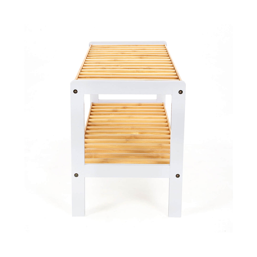 2-Tier Bamboo Rack