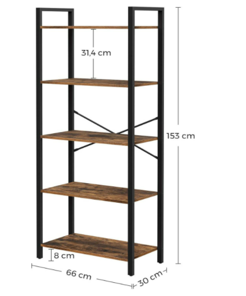 5-Tier Storage Rack