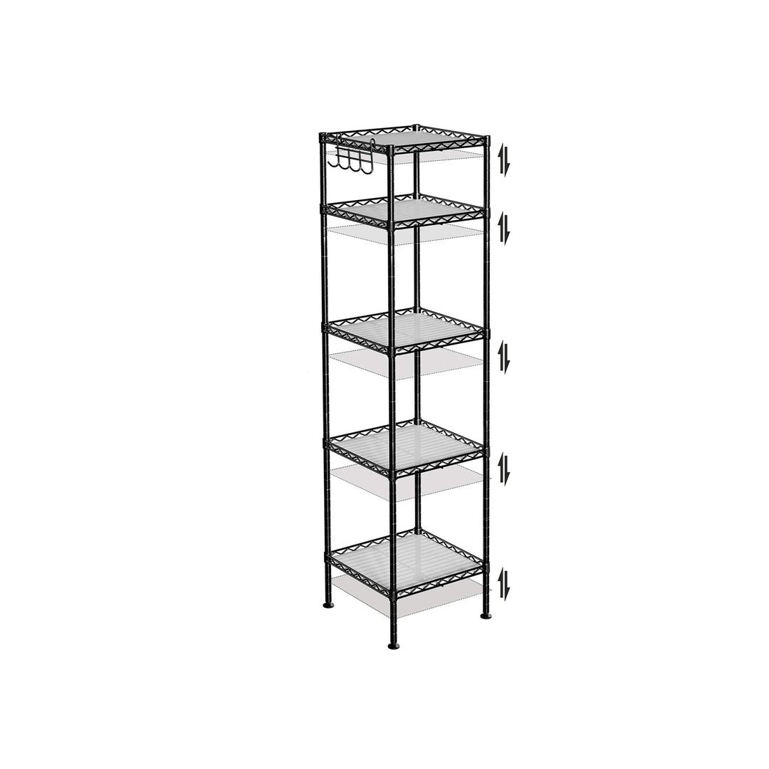 220lb Capacity Bathroom Shelf