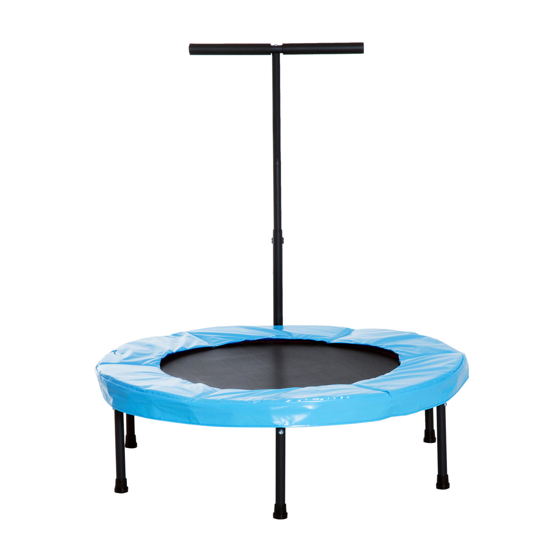 HOMCOM Trampoline Rebounder Adjustable Jumper, 40"-Blue