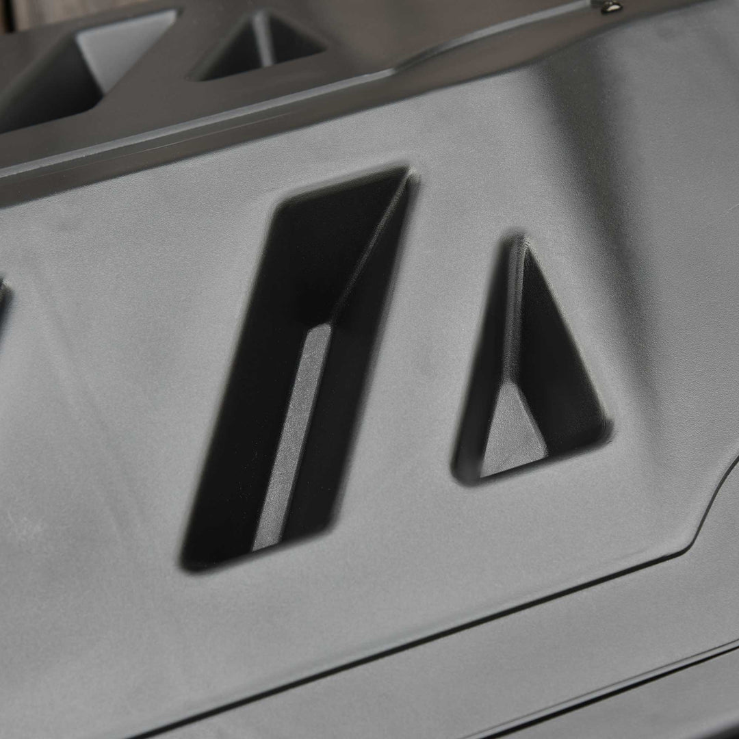 160L Tumbling Compost Bin Outdoor Dual Chamber 360° Rotating Composter w/ Sliding Doors & Solid Steel Frame, Black