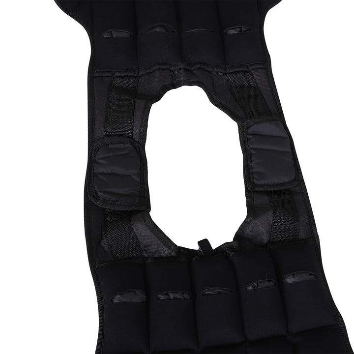 Adjustable Metal Sand Weight Vest Black
