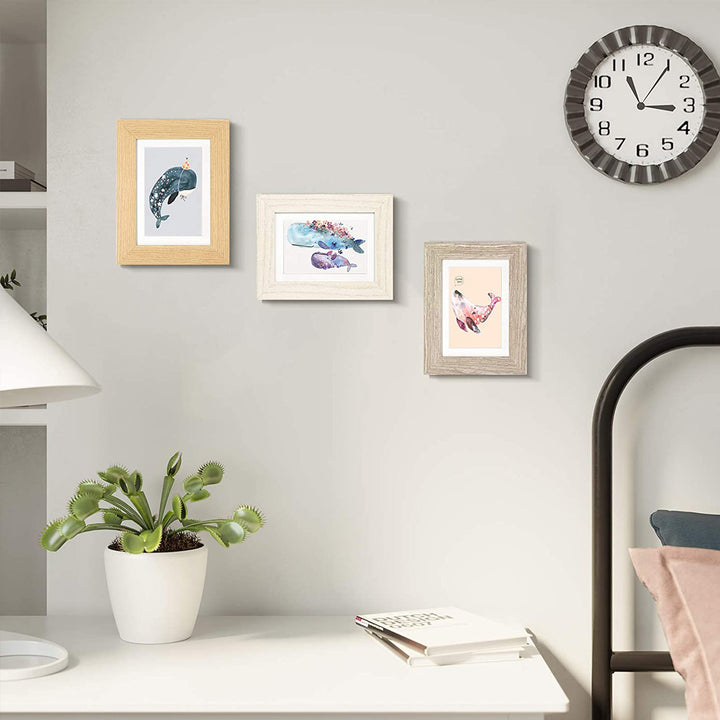 3 Picture Frames Set