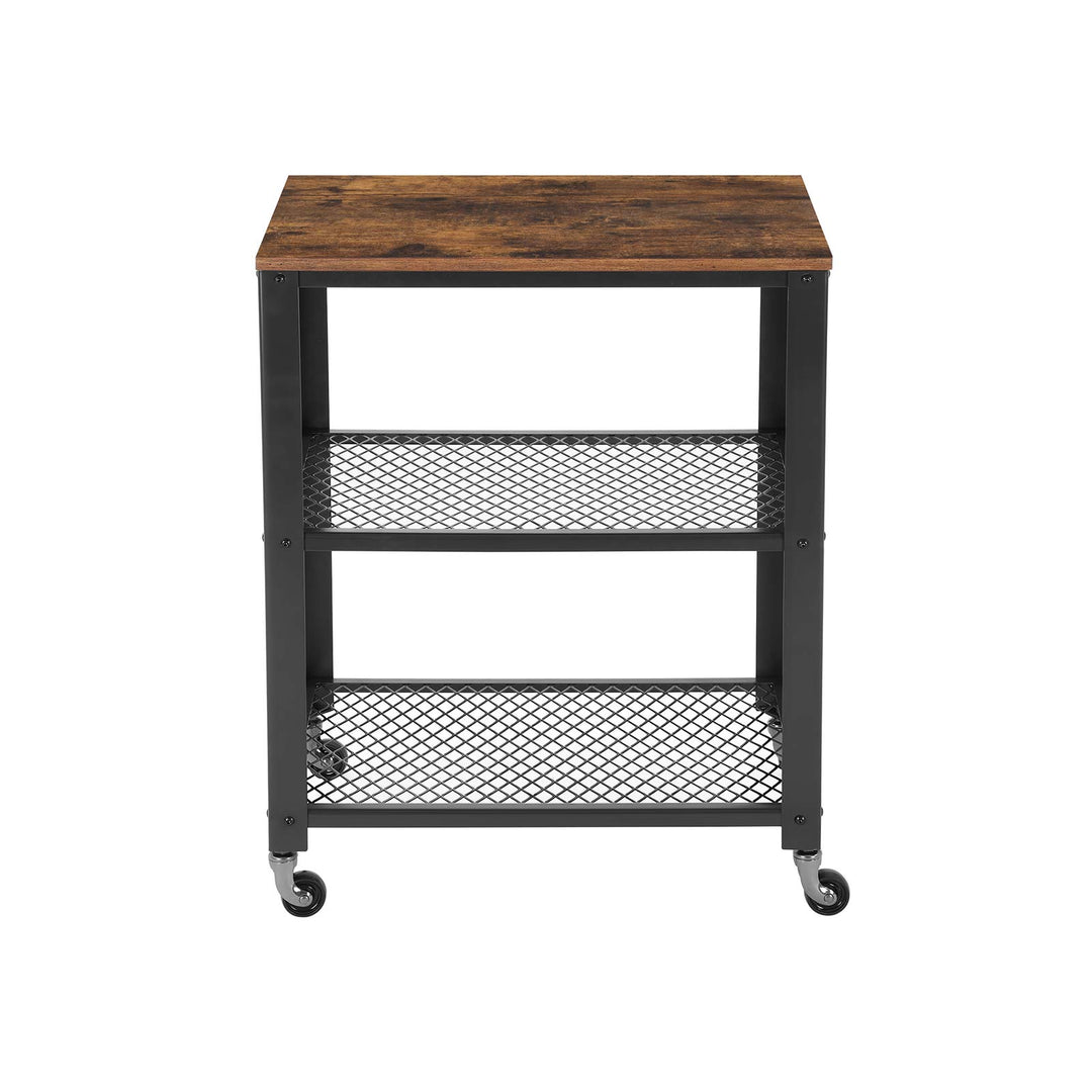 3 Tiers Serving Trolley